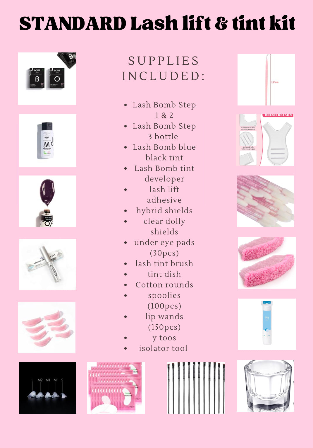 Lash Lift & Tint TRAINING kit