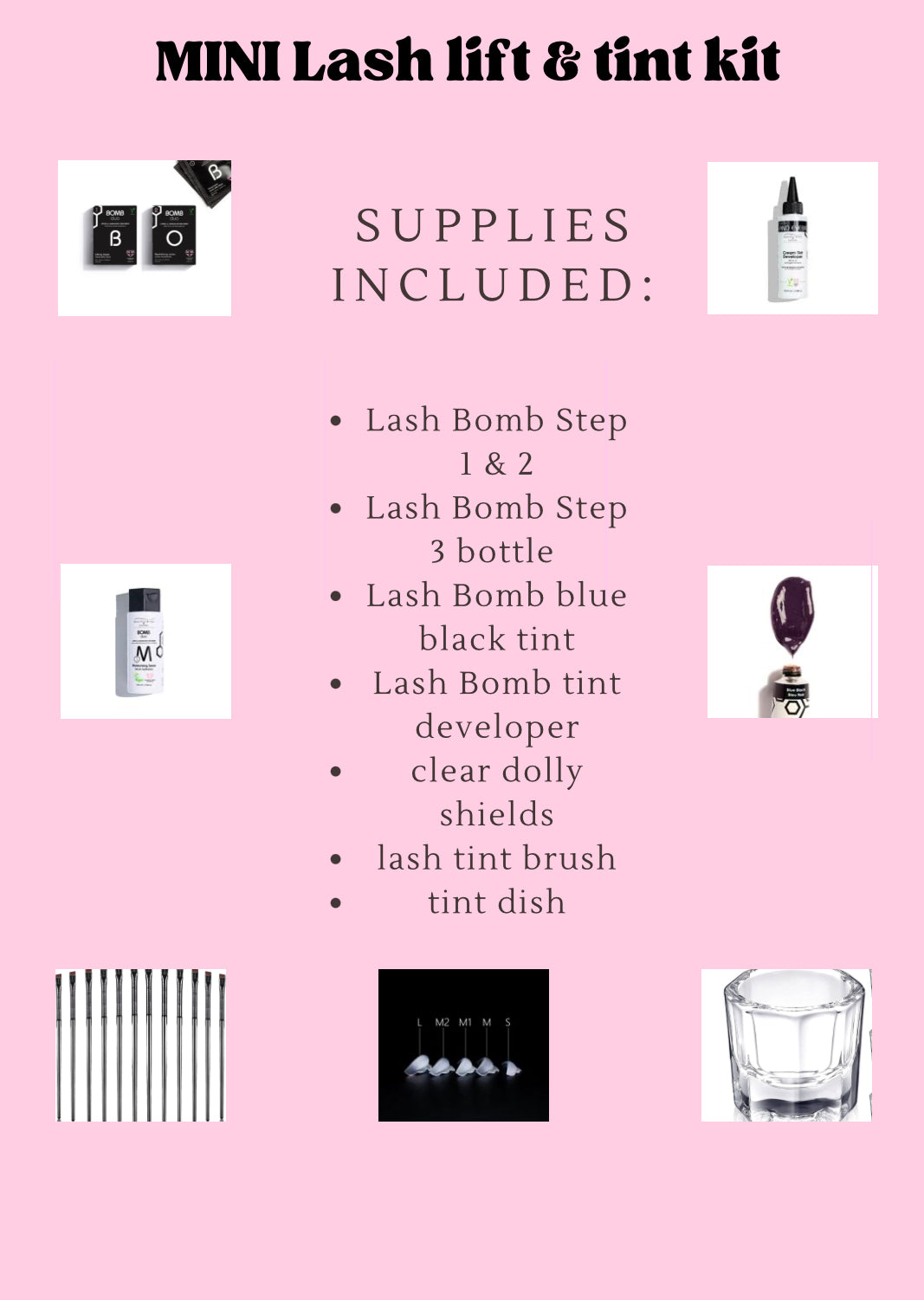 Lash Lift & Tint TRAINING kit