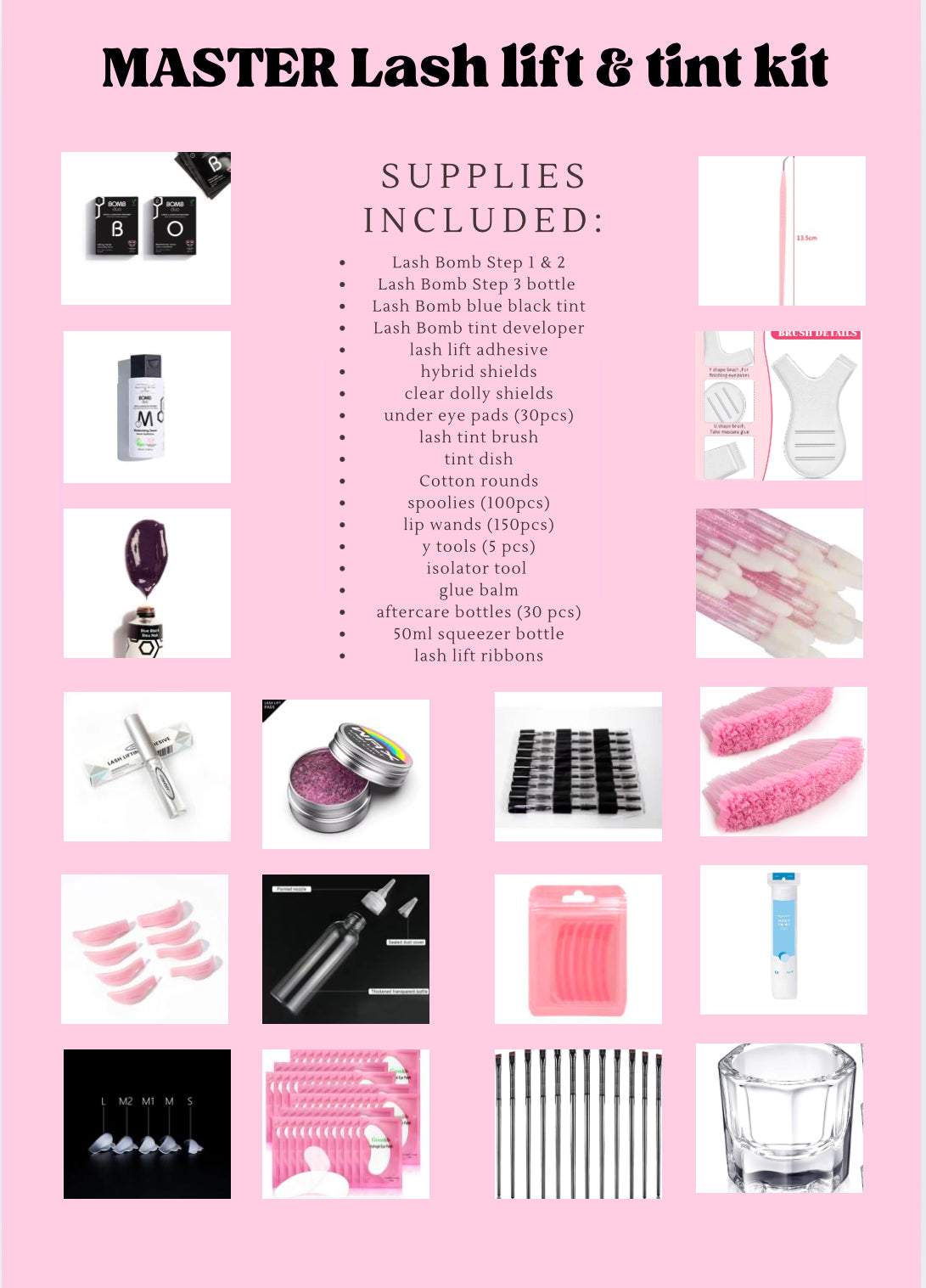 Lash Lift & Tint TRAINING kit